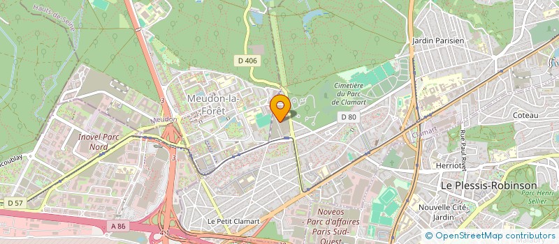 localisation de l'entreprise MONSIEUR MEDENI KILICCI à CLAMART