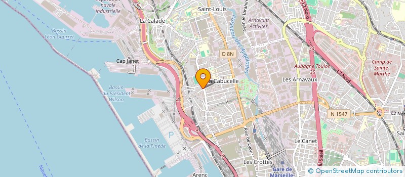 localisation de l'entreprise MONSIEUR MEDENI YILMAZ à MARSEILLE