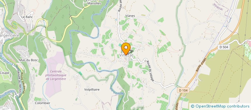 localisation de l'entreprise MONSIEUR MEDERIC CASSAIGNE  LOUBARESSE