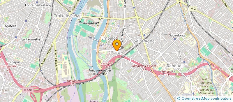 localisation de l'entreprise MONSIEUR MEDERIC COMBETTES à TOULOUSE