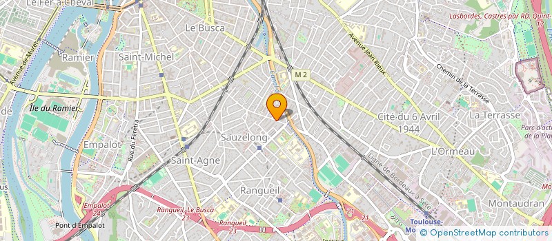 localisation de l'entreprise MONSIEUR MEDERIC LAVENAIRE à TOULOUSE