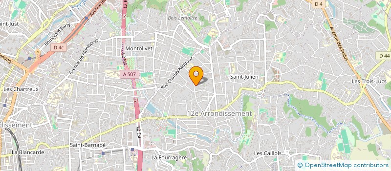 localisation de l'entreprise MONSIEUR MEDERIC POULET à MARSEILLE