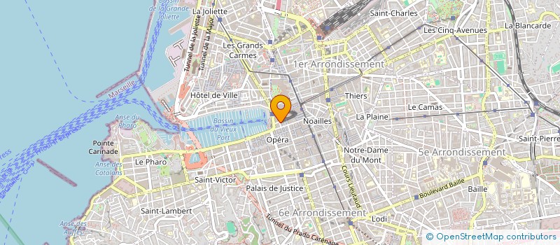 localisation de l'entreprise MONSIEUR MEDERIC SILEBER à MARSEILLE