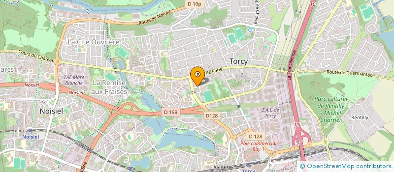 localisation de l'entreprise MONSIEUR MEDERICK DELOS  TORCY