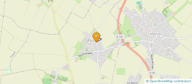 localisation de l'entreprise MONSIEUR MEDERIK BRUNET  ANISY