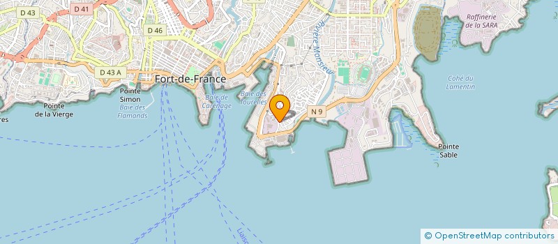 localisation de l'entreprise MONSIEUR MEDES CELIN à FORT-DE-FRANCE