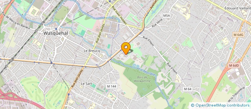 localisation de l'entreprise MONSIEUR MEDHI AZAOUN  CROIX