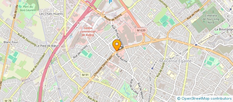 localisation de l'entreprise MONSIEUR MEDHI AZZOUZ  TOURCOING