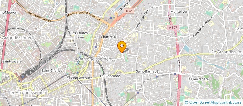 localisation de l'entreprise MONSIEUR MEDHI BELAMRI à MARSEILLE