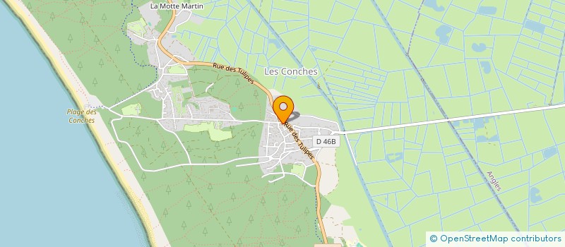 localisation de l'entreprise MONSIEUR MEDHI BELAUD  LONGEVILLE-SUR-MER