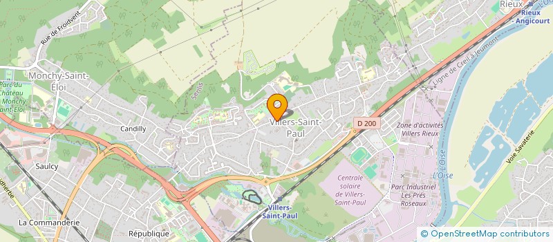 localisation de l'entreprise MONSIEUR MEDHI BENRABAH  VILLERS-SAINT-PAUL