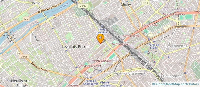 localisation de l'entreprise MONSIEUR MEDHI BOUKERCHA à LEVALLOIS-PERRET