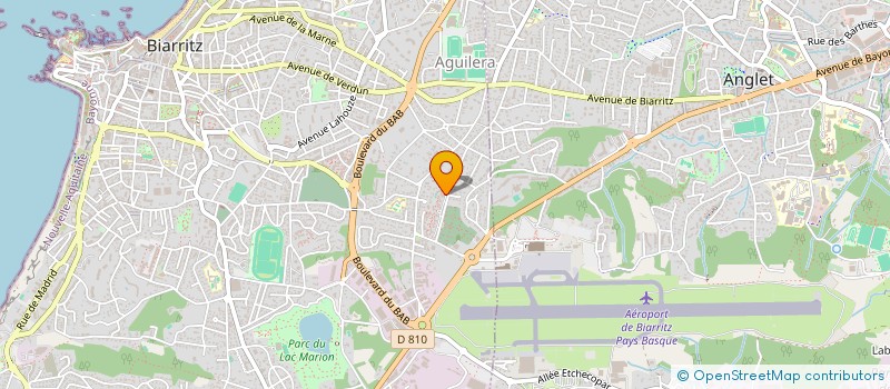 localisation de l'entreprise MONSIEUR MEDHI BOUSSAHA à BIARRITZ