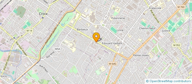 localisation de l'entreprise MONSIEUR MEDHI CARLIER  ROUBAIX