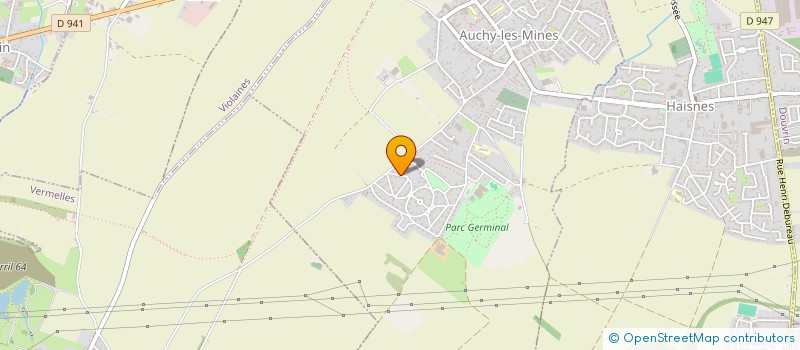 localisation de l'entreprise MONSIEUR MEDHI CARRE  AUCHY-LES-MINES