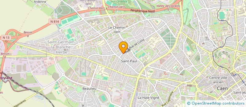localisation de l'entreprise MONSIEUR MEDHI DELECOLLE à CAEN