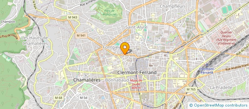 localisation de l'entreprise MONSIEUR MEDHI EL ALAMI à CLERMONT-FERRAND