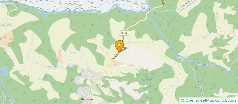 localisation de l'entreprise MONSIEUR MEDHI EL GLAOUI  SAINT-MARTIN-DE-HINX