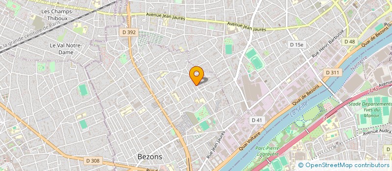 localisation de l'entreprise MONSIEUR MEDHI GARBIGLIA à BEZONS