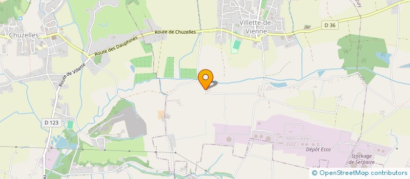 localisation de l'entreprise MONSIEUR MEDHI HAMMACHE  VILLETTE-DE-VIENNE