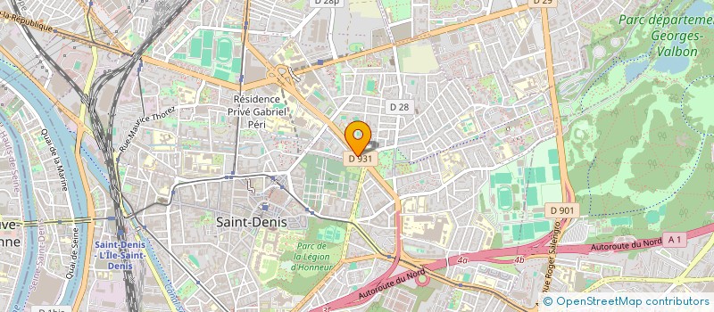 localisation de l'entreprise MONSIEUR MEDHI HAMMOUDI à SAINT-DENIS