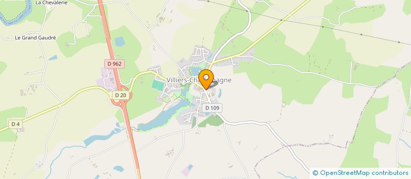 localisation de l'entreprise MONSIEUR MEDHI HANNAT  VILLIERS-CHARLEMAGNE