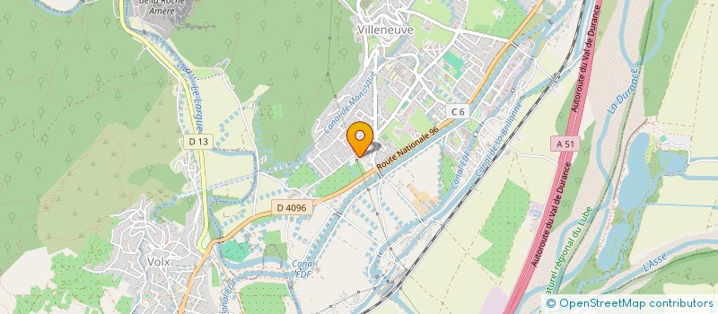 localisation de l'entreprise MONSIEUR MEDHI HOUAMRIA  VILLENEUVE