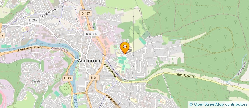 localisation de l'entreprise MONSIEUR MEDHI IBRAHIM JOBARD  AUDINCOURT