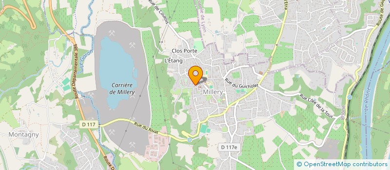 localisation de l'entreprise MONSIEUR MEDHI KADDOUR  MILLERY