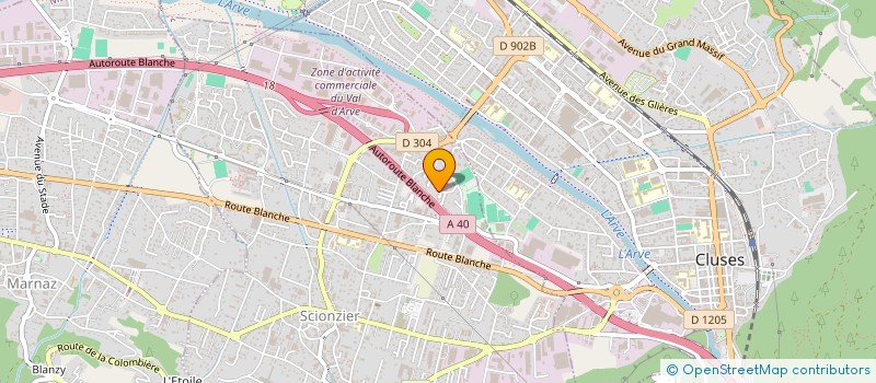 localisation de l'entreprise MONSIEUR MEDHI KHADIR  SCIONZIER