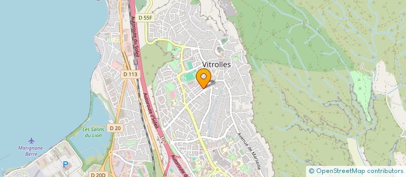 localisation de l'entreprise MONSIEUR MEDHI LADAOUI  VITROLLES