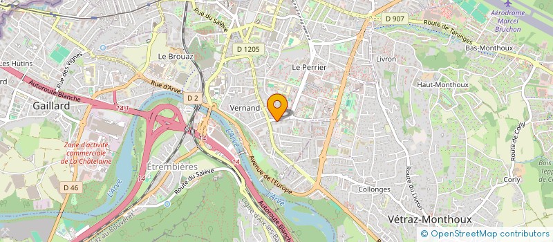 localisation de l'entreprise MONSIEUR MEDHI LAMI  ANNEMASSE