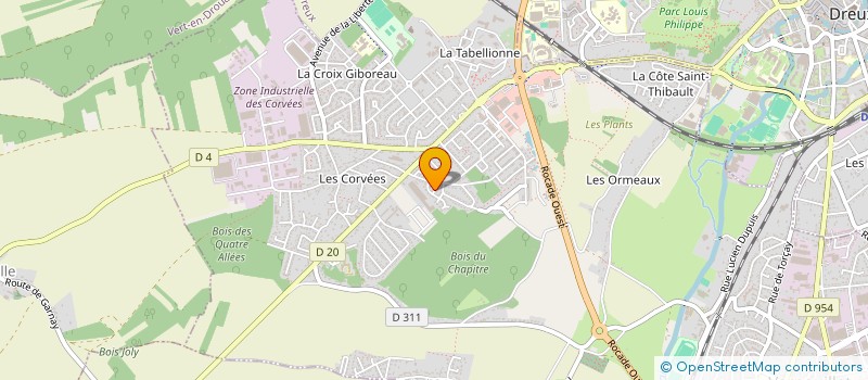 localisation de l'entreprise MONSIEUR MEDHI SADGUI à VERNOUILLET