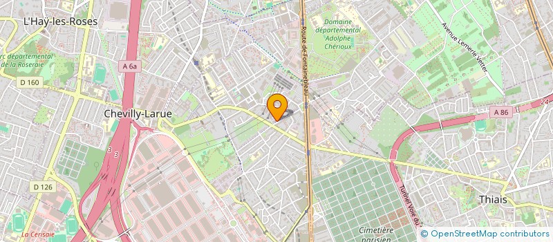 localisation de l'entreprise MONSIEUR MEDHI SADLI  CHEVILLY-LARUE