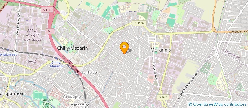 localisation de l'entreprise MONSIEUR MEDHI SMARA à MORANGIS