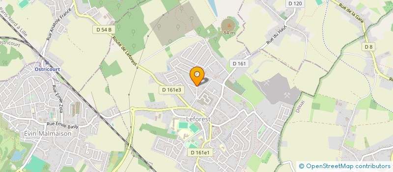 localisation de l'entreprise MONSIEUR MEDHI SOUICI  LEFOREST