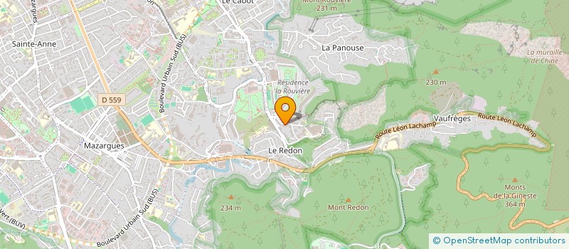 localisation de l'entreprise MONSIEUR MEDHI TISSAUD à MARSEILLE