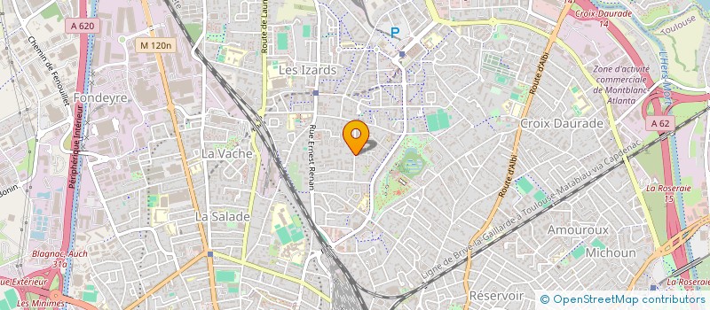 localisation de l'entreprise MONSIEUR MEDHI ZERARGA à TOULOUSE