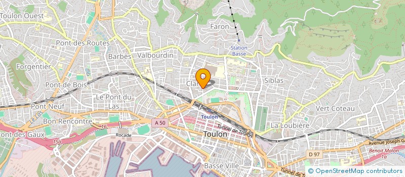 localisation de l'entreprise MONSIEUR MEDHY BENCHAIBI  TOULON