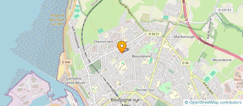 localisation de l'entreprise MONSIEUR MEDHY MOURMAND à BOULOGNE-SUR-MER