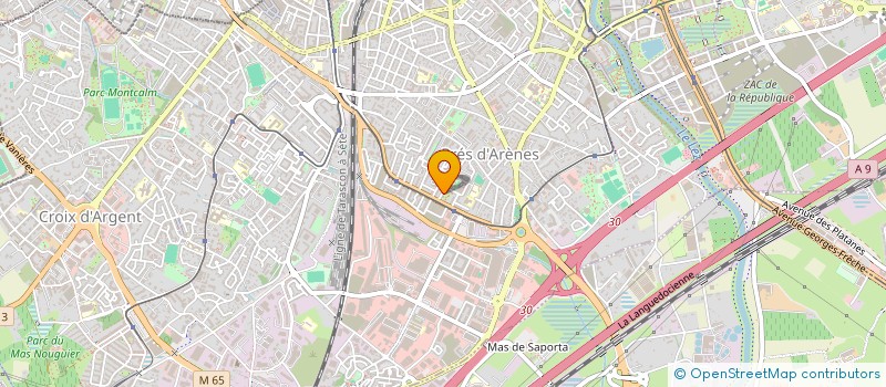 localisation de l'entreprise MONSIEUR MEDHY RAOUX à MONTPELLIER