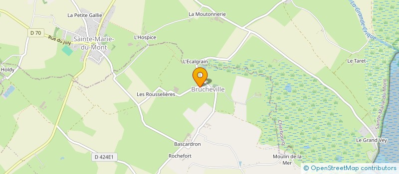 localisation de l'entreprise MONSIEUR MEDHY RAVENEL  CARENTAN-LES-MARAIS