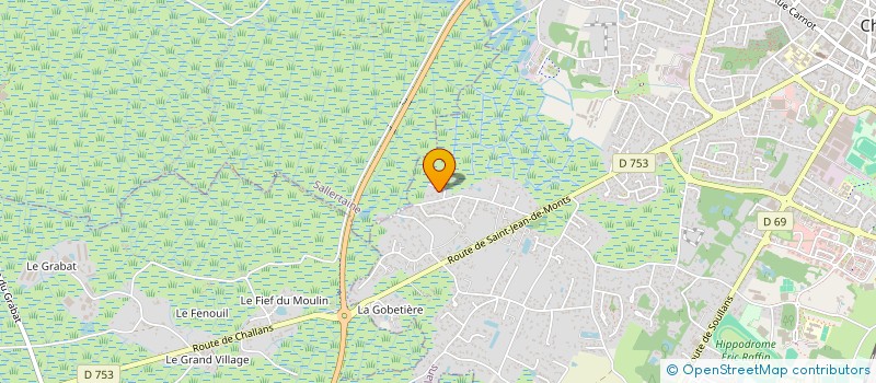 localisation de l'entreprise MONSIEUR MEDHY SELSELET - ATTOU à CHALLANS