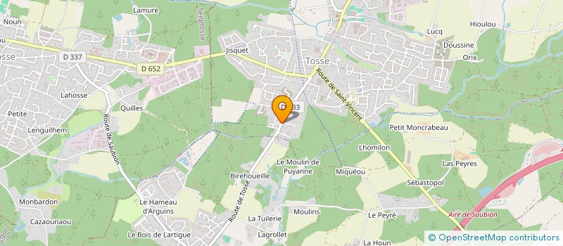 localisation de l'entreprise MONSIEUR MEDI VEMINARDI  TOSSE