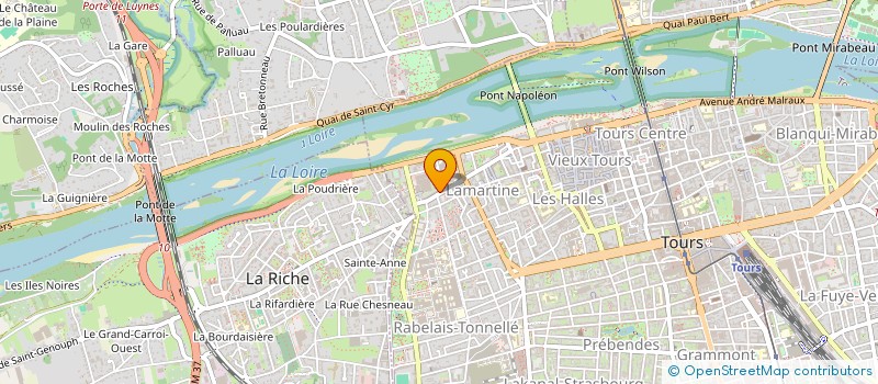 localisation de l'entreprise MONSIEUR MEDI ZEMMOURI  TOURS