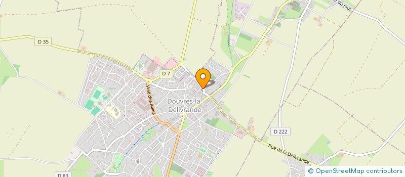 localisation de l'entreprise MONSIEUR MEDINE KHOUALED à DOUVRES-LA-DELIVRANDE