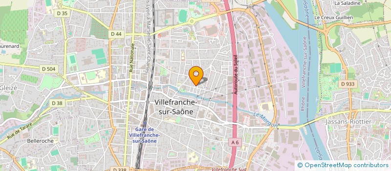 localisation de l'entreprise MONSIEUR MEDJAHED ADNANE  VILLEFRANCHE-SUR-SAONE