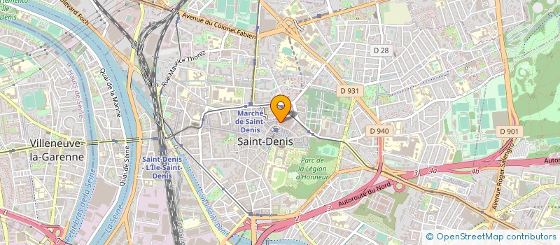localisation de l'entreprise MONSIEUR MEDJEBER OURRAD à SAINT-DENIS