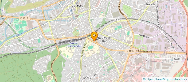 localisation de l'entreprise MONSIEUR MEDJEDI KHELIFI  EVREUX