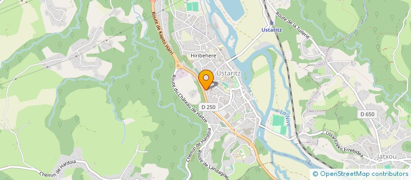 localisation de l'entreprise MONSIEUR MEDRIC PINTO MARQUES à USTARITZ